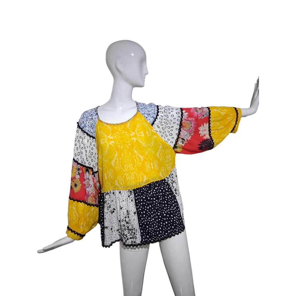 John Mark Patchwork Boho Women's Large Cottagecor… - image 4